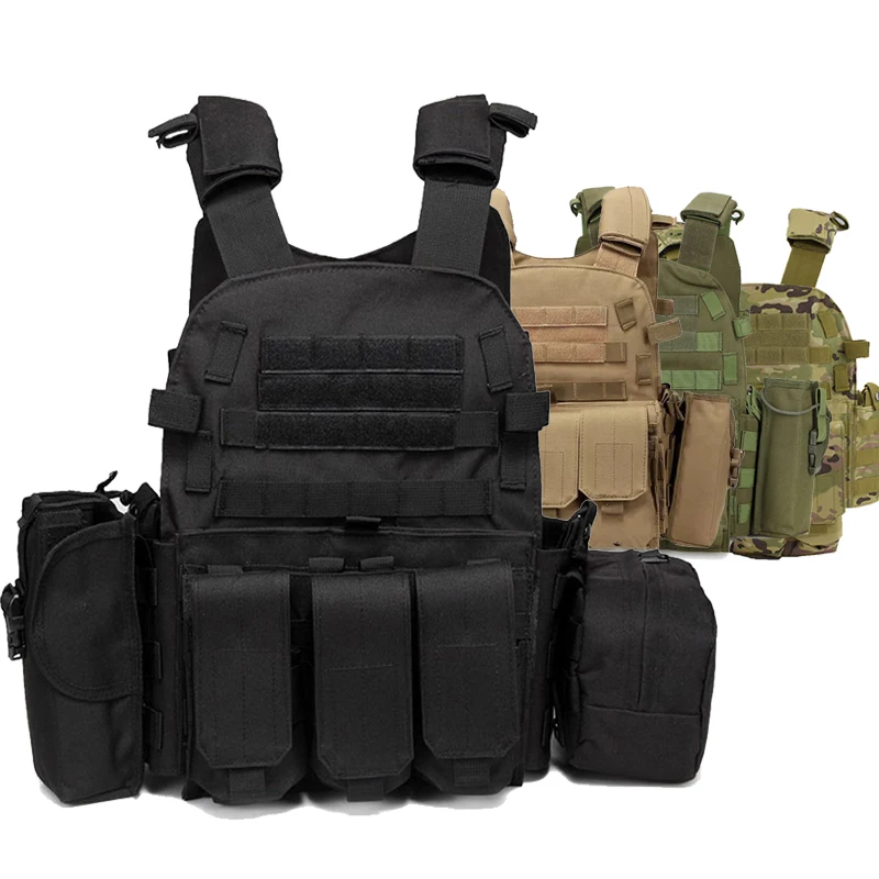 6094 Military Equipment Armor Vest Tacitcal Hunting Vest Airsoft Paintball Sport Armor Vest Men Molle Plate Carrier Body Armor
6094 Military Equipment Armor Vest Tacitcal Hunting Vest Airsoft Paintball Sport Armor Vest Men Molle Plate Carrier Body Armor