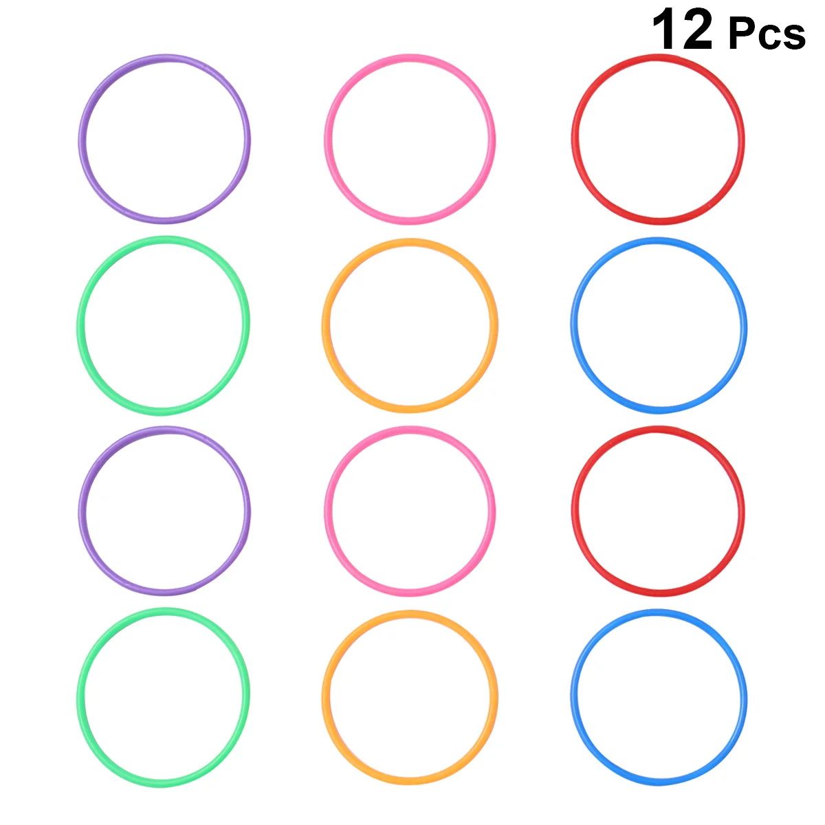 Plastic Toss Rings Kids Ring Toss Game for Carnival Garden Backyard Outdoor Games (Random Color)
Plastic Toss Rings Kids Ring Toss Game for Carnival Garden Backyard Outdoor Games (Random Color)