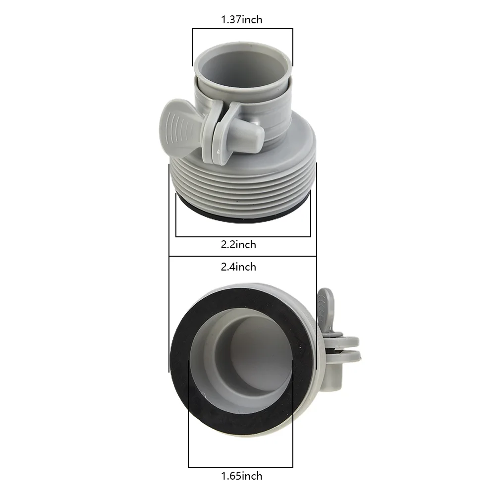 Replacement Parts For Upgrading Pumps, Connects For Intex Hose Adapter B Pool 1 25in To 1 5in, Easy Installation, Pack Of 2
Replacement Parts For Upgrading Pumps, Connects For Intex Hose Adapter B Pool 1 25in To 1 5in, Easy Installation, Pack Of 2