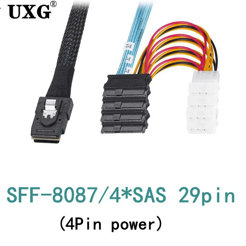 Sata8087-sff8482 встроенные серверные мини-диски, Высокоскоростная передача данных на жестком диске, кабель 0,5 м/100 см
Sata8087-sff8482 встроенные серверные мини-диски, Высокоскоростная передача данных на жестком диске, кабель 0,5 м/100 см