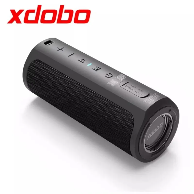 

Xdobo Bluetooth Speakers Portable Sound Column IPX7 Outdoor Waterproof Subwoofer Stereo Surround 6600mAh Quad-core Power Battery