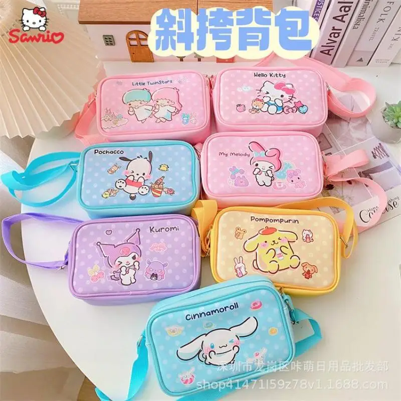 Cartoon Sanrios Hello Kittys Cinnamoroll Kuromi Kawaii Cute Girl Crossbody Bag Shoulder Bag Coin Key Storage Bag Children Gifts
Cartoon Sanrios Hello Kittys Cinnamoroll Kuromi Kawaii Cute Girl Crossbody Bag Shoulder Bag Coin Key Storage Bag Children Gifts