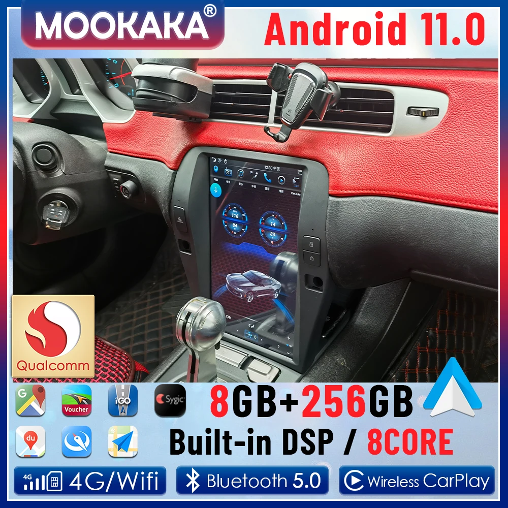 2 Din Android 11.0 8+256G For Chevrolet Camaro 2010-2015 Car GPS Navigation Radio Stereo Multimedia Player Head Unit DSP Carplay
2 Din Android 11.0 8+256G For Chevrolet Camaro 2010-2015 Car GPS Navigation Radio Stereo Multimedia Player Head Unit DSP Carplay