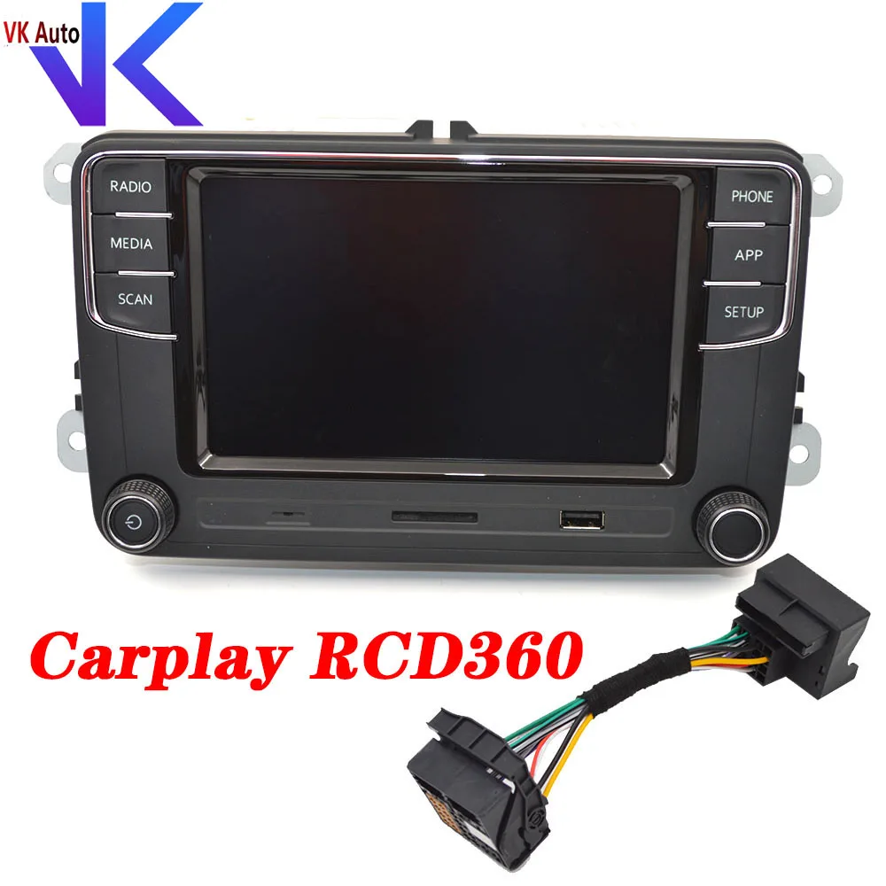 Carplay RCD 360 MIB Auto Radio Mirrorlink 19D 035 280 187B PRO For Golf MK5 MK6/ Polo/ Passat B6 B7 CC For Tiguan MK2
Carplay RCD 360 MIB Auto Radio Mirrorlink 19D 035 280 187B PRO For Golf MK5 MK6/ Polo/ Passat B6 B7 CC For Tiguan MK2