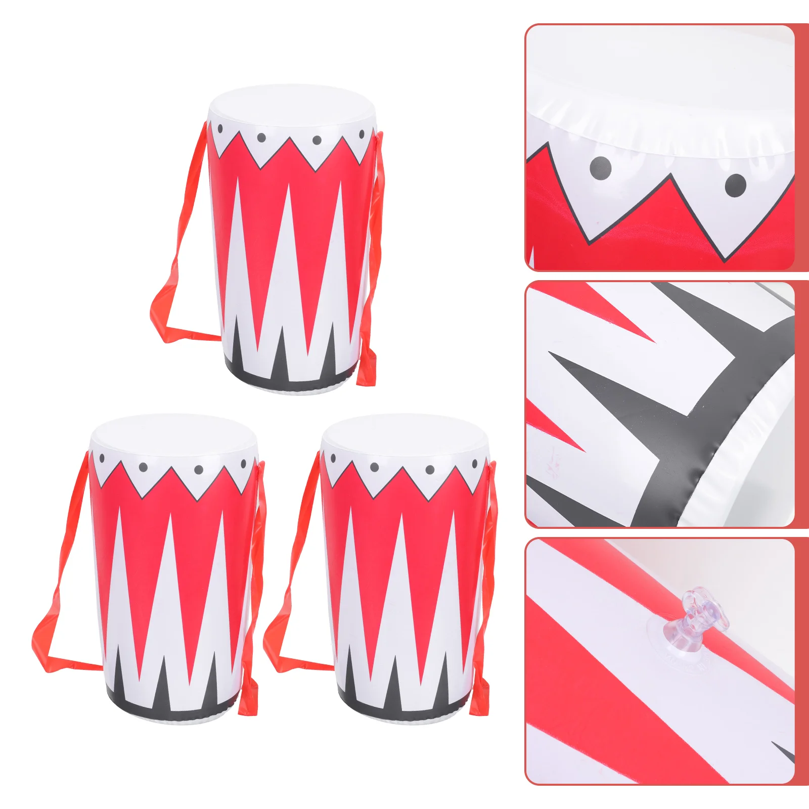3 Pcs Musical Instruments Inflatable Drum Waist Musical Instrument Artificial Toy Fake Pvc Prop Children
3 Pcs Musical Instruments Inflatable Drum Waist Musical Instrument Artificial Toy Fake Pvc Prop Children