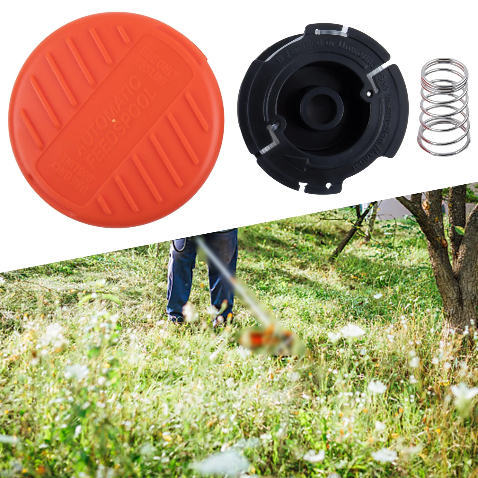 String Trimmer Nylon Spool Line Black 0.065 inch Eater Replacement With Spring For Black&Decker AF-100 Hot New
String Trimmer Nylon Spool Line Black 0.065 inch Eater Replacement With Spring For Black&Decker AF-100 Hot New