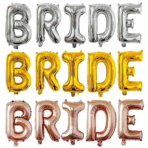 5pcs Rose Gold Bride To Be Letter Foil Balloon Wedding Decor Baby Shower Valentines Day Party Bridal Shower Balloon Supplies
5pcs Rose Gold Bride To Be Letter Foil Balloon Wedding Decor Baby Shower Valentines Day Party Bridal Shower Balloon Supplies
