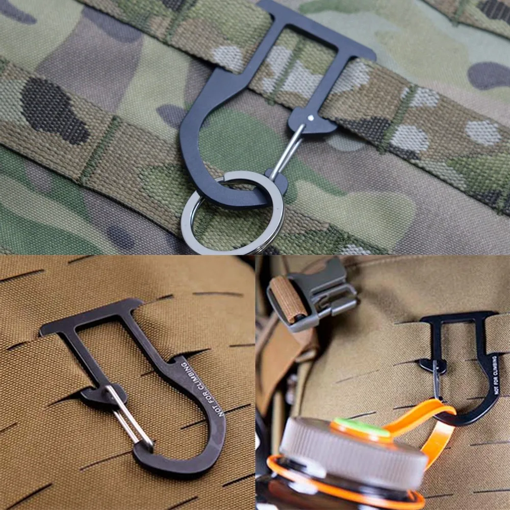 Tactical Molle Aluminum Alloy Hook Tactical Hook Molle Expansion Hook Quick Mounting Point Quick Release Elastic Hook
Tactical Molle Aluminum Alloy Hook Tactical Hook Molle Expansion Hook Quick Mounting Point Quick Release Elastic Hook