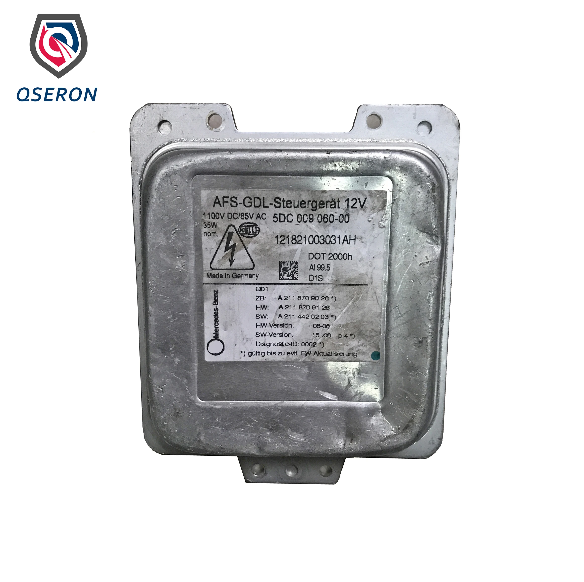 Genuine Car ECU LED Headlight Control Unit 5DC009060-00 Headlamp Ballast Module ECM PCM For Mercedes E Class W211
Genuine Car ECU LED Headlight Control Unit 5DC009060-00 Headlamp Ballast Module ECM PCM For Mercedes E Class W211