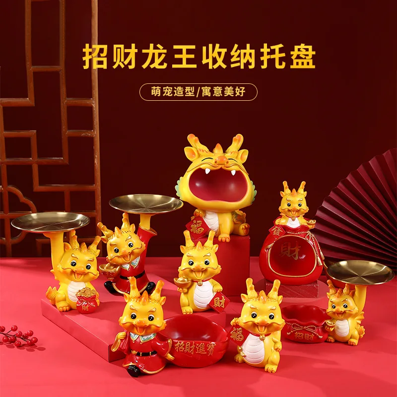 2024 Chinese New Year Decoration Miniature Dragon Figures Resin Chinese Zodiac Year Dragon Ornament Garden Decor
2024 Chinese New Year Decoration Miniature Dragon Figures Resin Chinese Zodiac Year Dragon Ornament Garden Decor