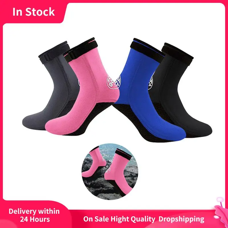 

3mm Neoprene Scuba Diving Socks Woman Men Swimming Anti-Slip Snorkeling Sock Shoes Surfing Boots Thermal for Hunting Fishing