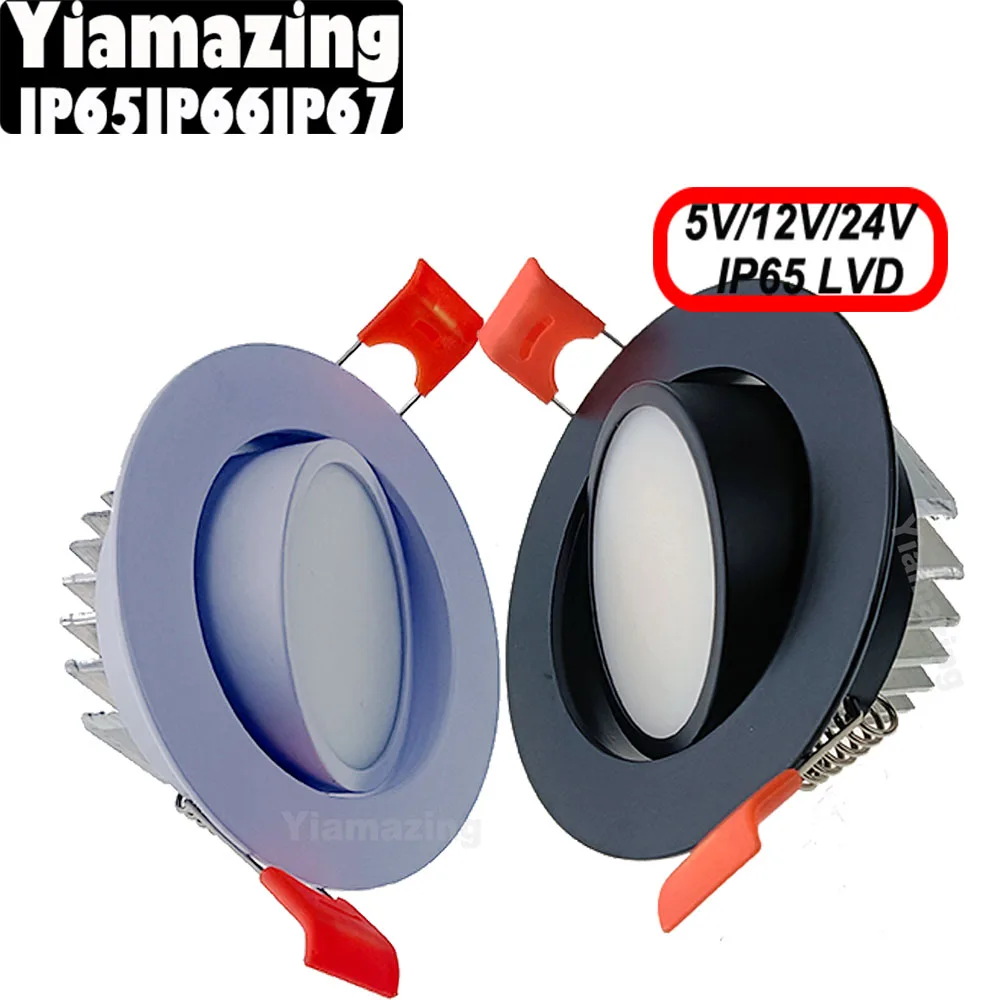 IP65 DC 5V 12V 24V Low Voltage LED Downlight Waterproof Safer7W 9W 12W 15W 18W Rotate IP66 Bathroom Spot Light Ceiling Lamp
IP65 DC 5V 12V 24V Low Voltage LED Downlight Waterproof Safer7W 9W 12W 15W 18W Rotate IP66 Bathroom Spot Light Ceiling Lamp
