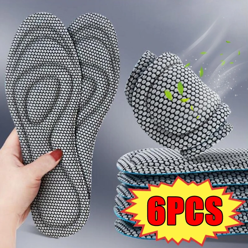 2/4/6pcs Antibacterial Deodorization Sweat Absorption Foam Insoles for Shoes Women Men Universal Unisex Sport Shoes Running Pads
2/4/6pcs Antibacterial Deodorization Sweat Absorption Foam Insoles for Shoes Women Men Universal Unisex Sport Shoes Running Pads