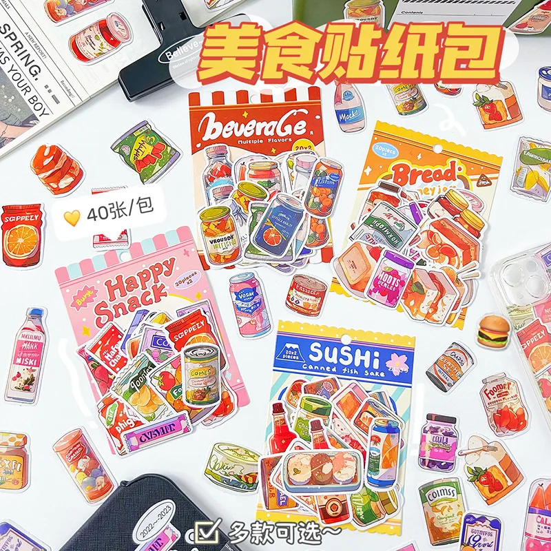 36 pack/lot Creative Snack Food Stickers Cute Decorative Stationery Sticker Scrapbooking DIY Diary Wholesale Stick Label
36 pack/lot Creative Snack Food Stickers Cute Decorative Stationery Sticker Scrapbooking DIY Diary Wholesale Stick Label