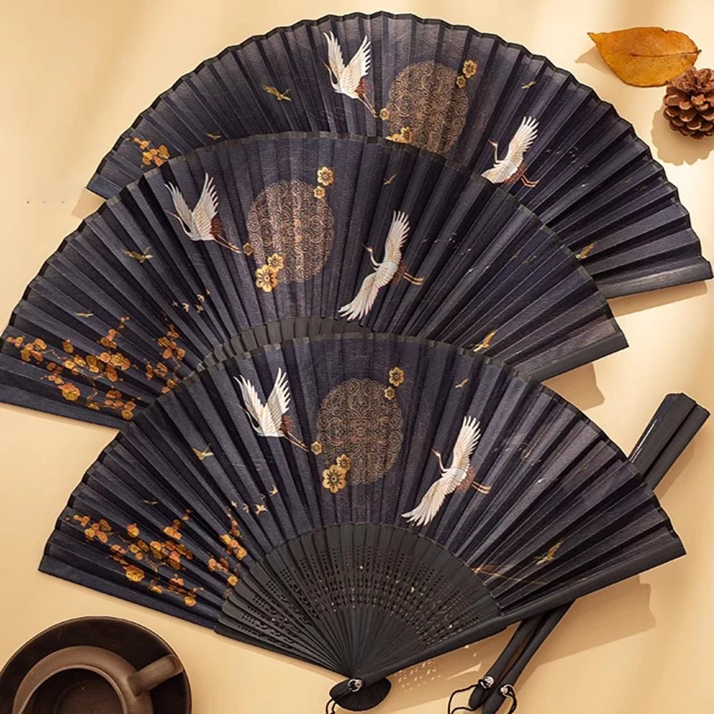 Chinese Bamboo Folding Fan Festival Antique Personalised Folding Fan Hanfu Large Ventilador Grande Chinese Decoration
Chinese Bamboo Folding Fan Festival Antique Personalised Folding Fan Hanfu Large Ventilador Grande Chinese Decoration
