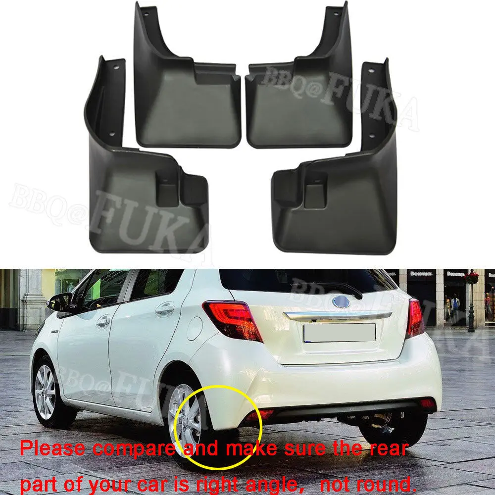 BBQ@Fuka Car Accessories For Toyota Yaris 2014-2015 Mudguard Fender Hatchback 5 door Mud Flaps Splash Guard Protector Cover
BBQ@Fuka Car Accessories For Toyota Yaris 2014-2015 Mudguard Fender Hatchback 5 door Mud Flaps Splash Guard Protector Cover