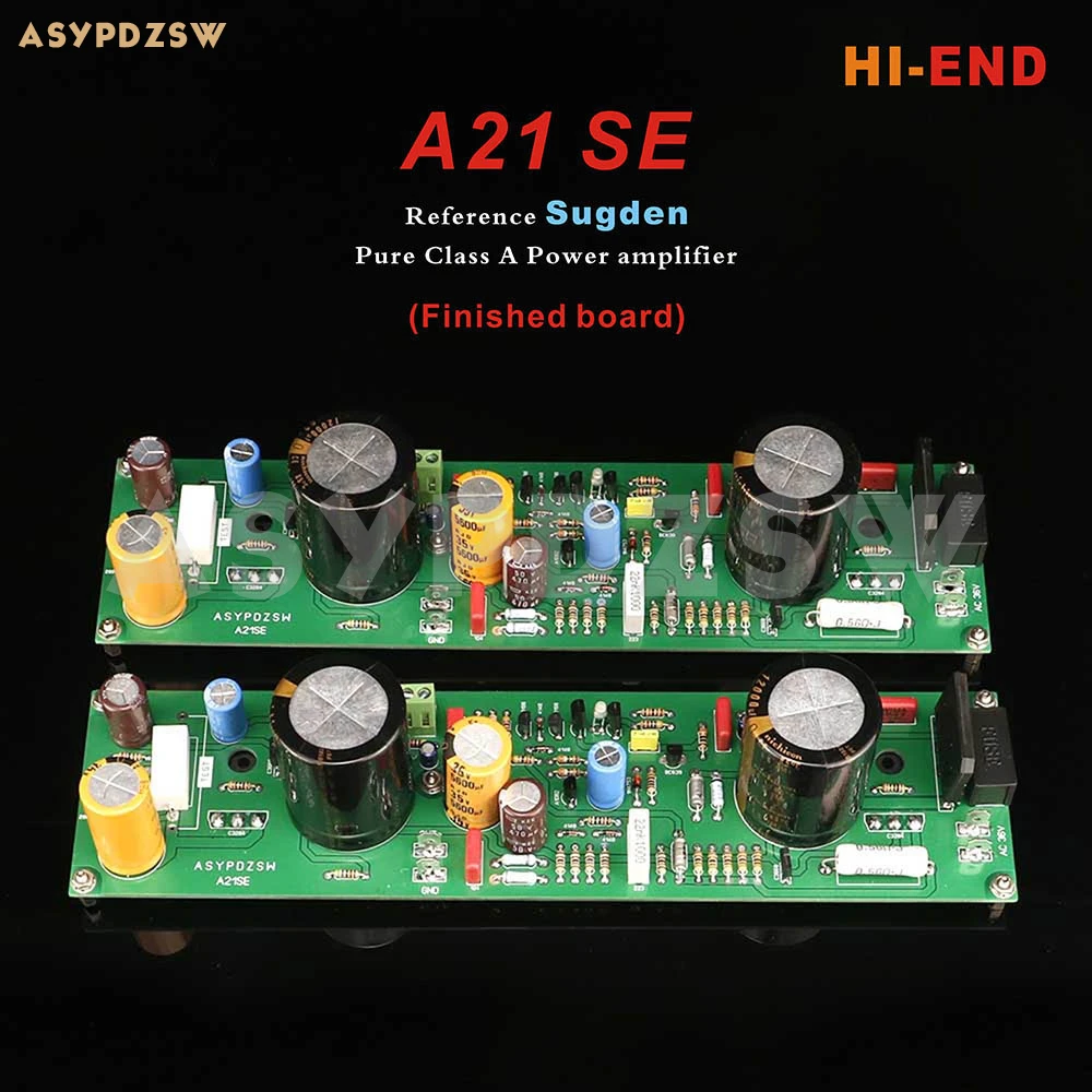 HI-END A21SE Pure Class A Power amplifier Reference Sugden A21 circuit DIY Kit/Finished board 26W+26W 8 ohm
HI-END A21SE Pure Class A Power amplifier Reference Sugden A21 circuit DIY Kit/Finished board 26W+26W 8 ohm