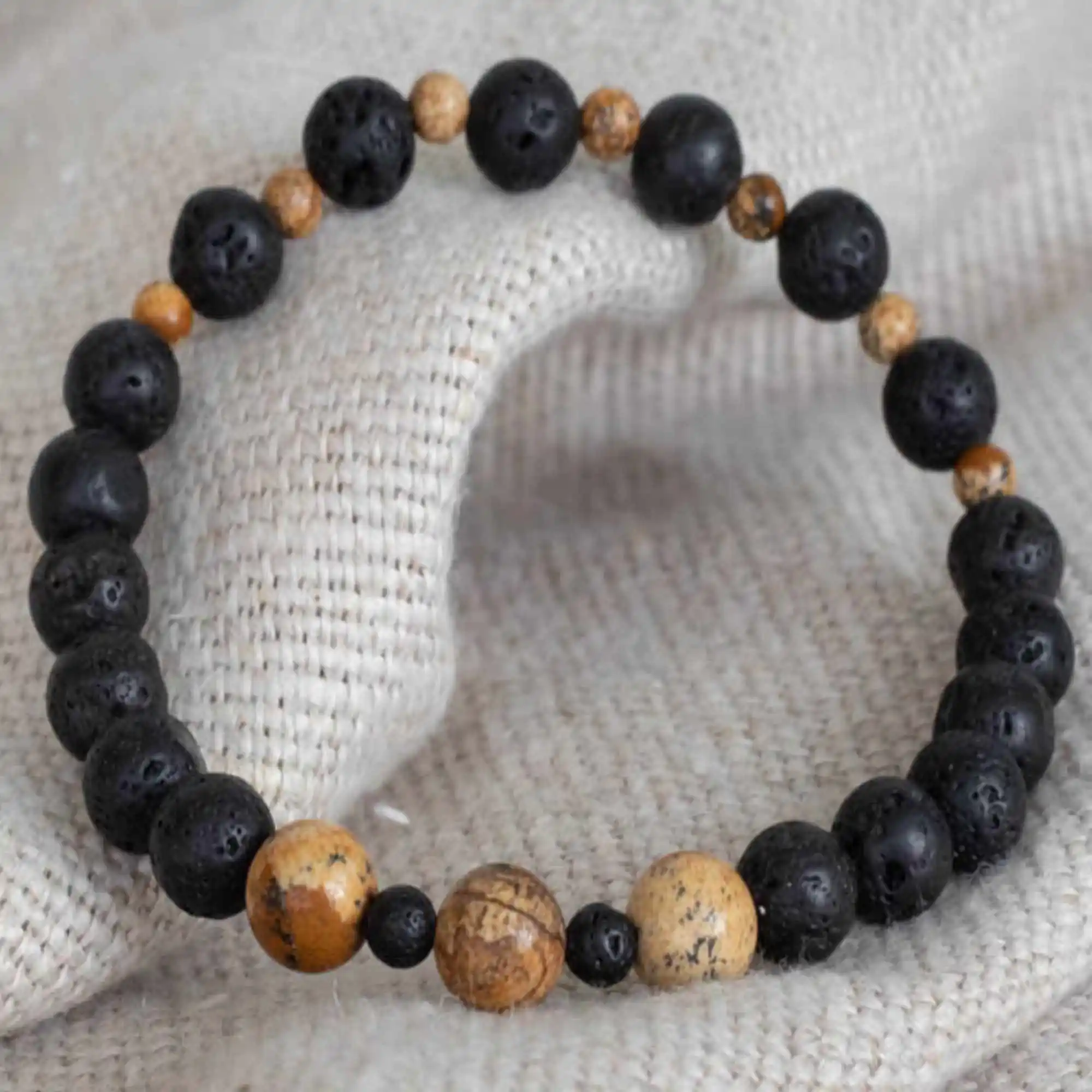 8mm Natural black lava Jasper gemstone beads Bracelet Emotional Fancy Wristband Jasper Bless Glowing Meditation Energy Pray
8mm Natural black lava Jasper gemstone beads Bracelet Emotional Fancy Wristband Jasper Bless Glowing Meditation Energy Pray