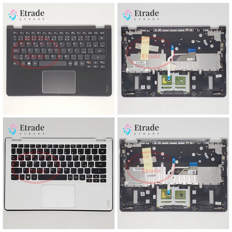New Orig For Lenovo Yoga 3 11 Yoga 700-11ISK Palmrest Touchpad W/Keyboard 5CB0H15183 AM19O000110 5CB0H15157 AM19O000100 Italy/CZ 
New Orig For Lenovo Yoga 3 11 Yoga 700-11ISK Palmrest Touchpad W/Keyboard 5CB0H15183 AM19O000110 5CB0H15157 AM19O000100 Italy/CZ