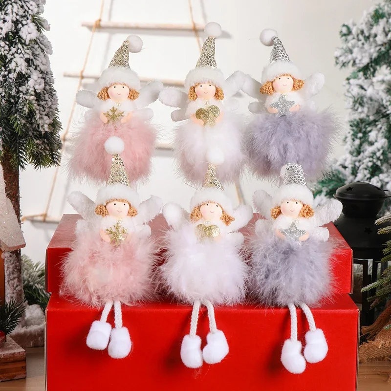Cute Ballerina Girl Hanging Christmas Doll Toys For Decoration White And Pink Hanging Pendant For Christmas Decoration Xmas Tree
Cute Ballerina Girl Hanging Christmas Doll Toys For Decoration White And Pink Hanging Pendant For Christmas Decoration Xmas Tree