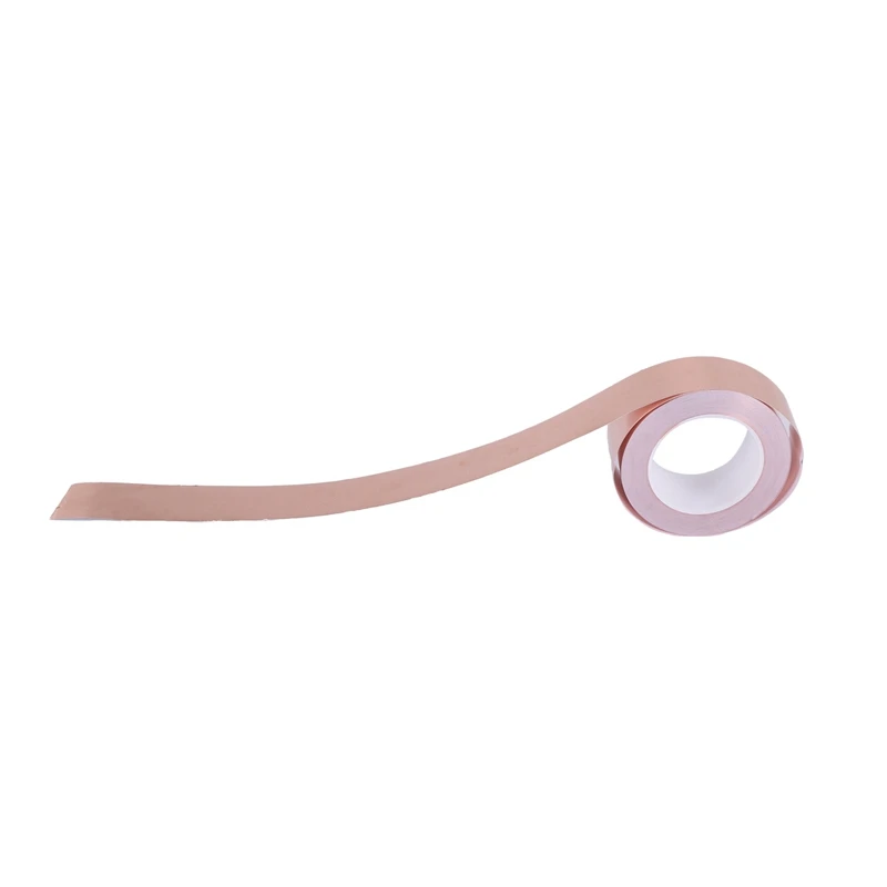 3X Copper Foil Tape 50Mm X 30M For EMI Shielding Conductive Adhesive For Electrical Repairs,Snail Barrier Tape Guitar
3X Copper Foil Tape 50Mm X 30M For EMI Shielding Conductive Adhesive For Electrical Repairs,Snail Barrier Tape Guitar