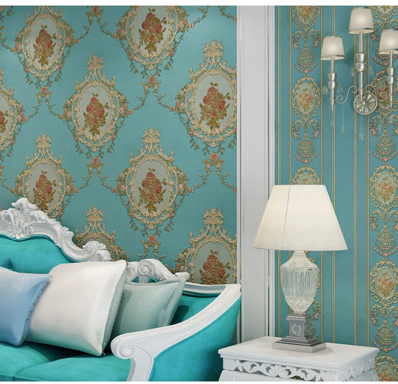 Generic S Ahesive Floral 3d Wall Murals Peel and Stick Wallpaper Living