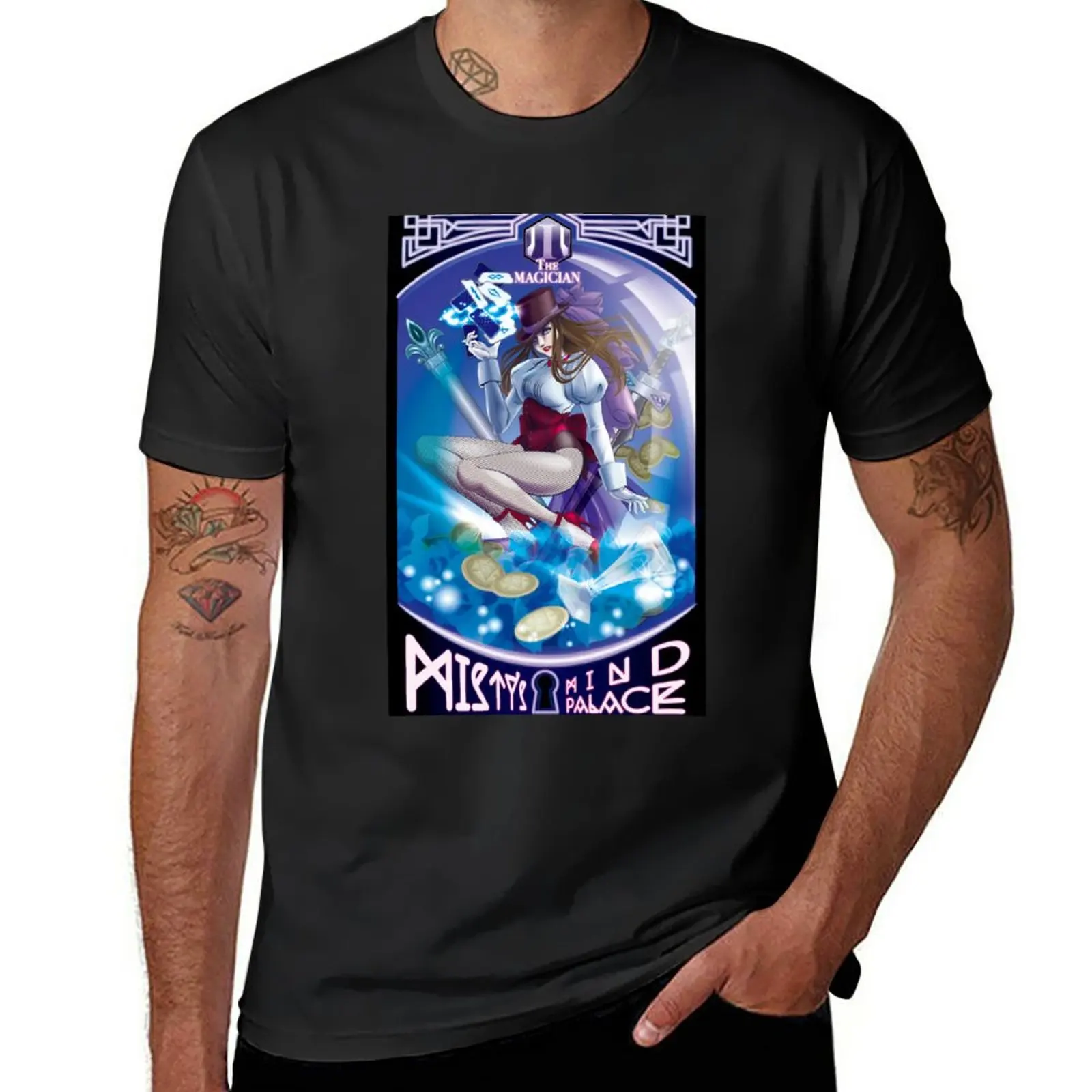 Arcana's Tricksters Tarot Card by Miho_S T-Shirt quick drying new edition shirts graphic tees black t shirts for men
Arcana's Tricksters Tarot Card by Miho_S T-Shirt quick drying new edition shirts graphic tees black t shirts for men