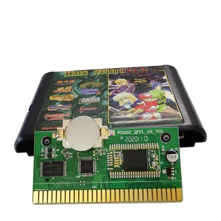 Игровой картридж Sega Genesis Mega Drive для картриджа 2G bit, последняя версия 235 в 1
Игровой картридж Sega Genesis Mega Drive для картриджа 2G bit, последняя версия 235 в 1