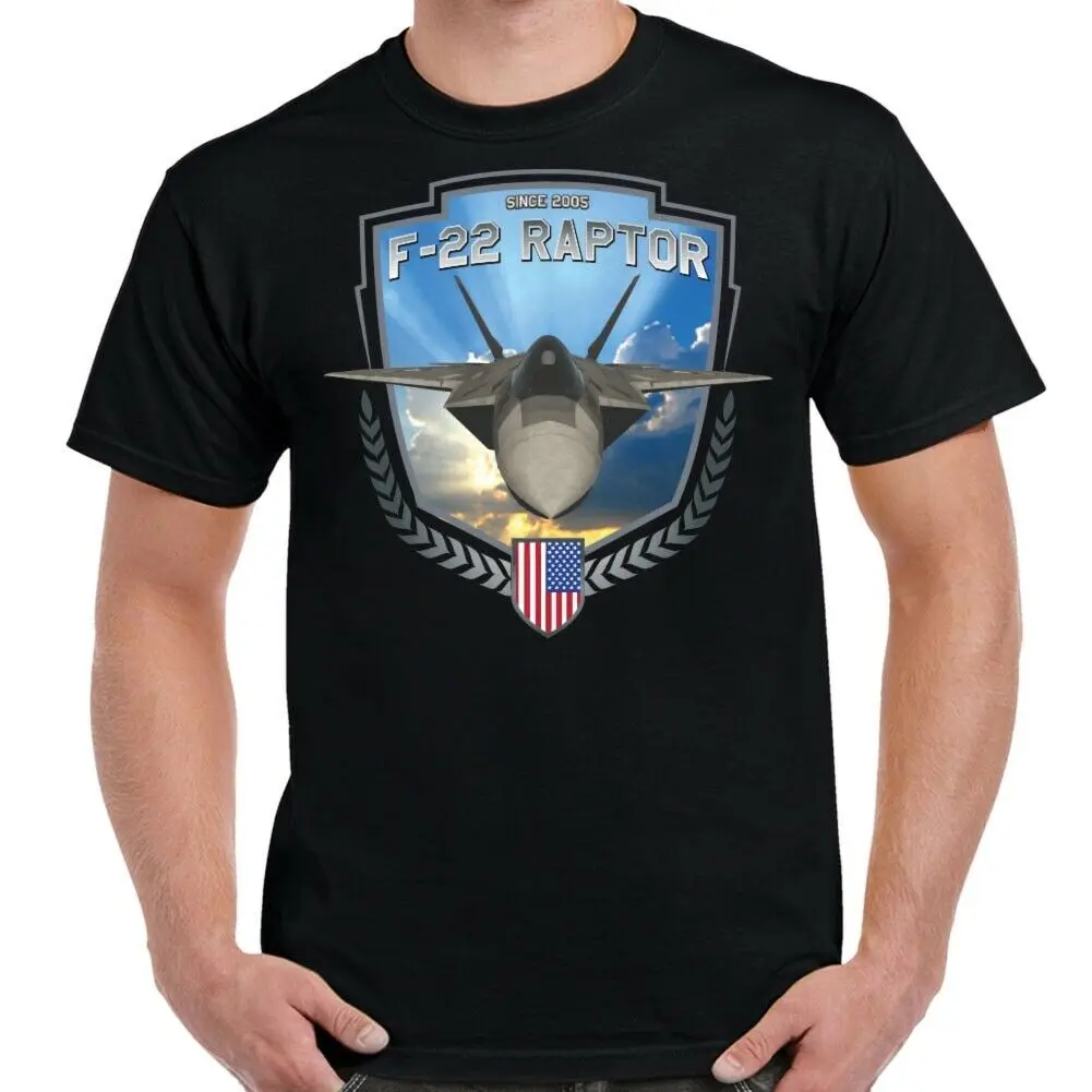 F-22 Raptor Stealth Tactical Fighter Aircraft T Shirt. New 100% Cotton Short Sleeve O-Neck Casual T-shirts Loose Top Size S-3XL
F-22 Raptor Stealth Tactical Fighter Aircraft T Shirt. New 100% Cotton Short Sleeve O-Neck Casual T-shirts Loose Top Size S-3XL