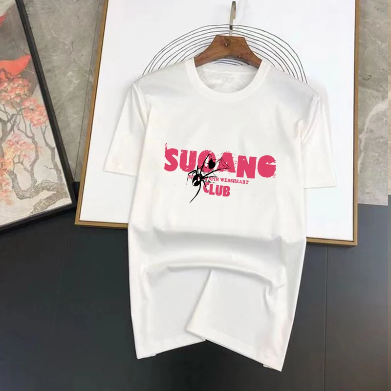 Spider Letter Printed For Men's Summer Short Sleeve Oversized T-Shirts Cotton Tops Fashion Woman Clothing Streetwear Top S-7XL
Spider Letter Printed For Men's Summer Short Sleeve Oversized T-Shirts Cotton Tops Fashion Woman Clothing Streetwear Top S-7XL
