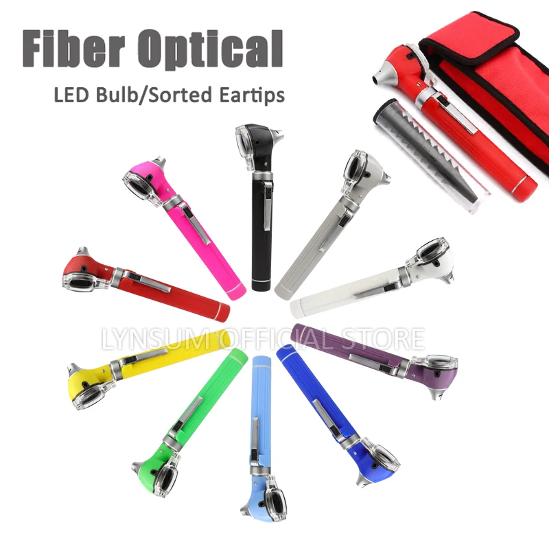Fiber Optical Portable Medical Otoscopio Ear Nasal Care ENT Endoscope Physician Diagnostic LED Mini Direct Borescope Otoscope
Fiber Optical Portable Medical Otoscopio Ear Nasal Care ENT Endoscope Physician Diagnostic LED Mini Direct Borescope Otoscope