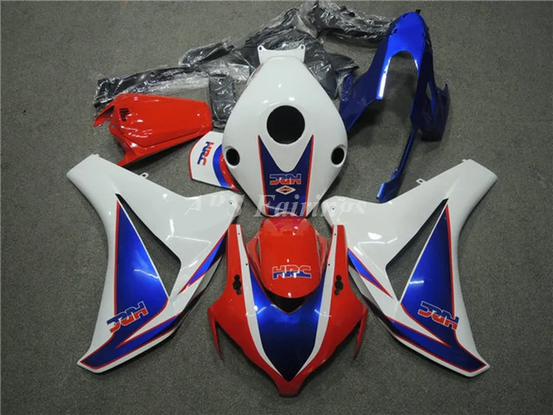 Новый комплект обтекателей из АБС-пластика для мотоцикла, подходит для HONDA CBR1000RR 2008 2009 2010 08 09 10 11, кузов красного и синего цвета
Новый комплект обтекателей из АБС-пластика для мотоцикла, подходит для HONDA CBR1000RR 2008 2009 2010 08 09 10 11, кузов красного и синего цвета