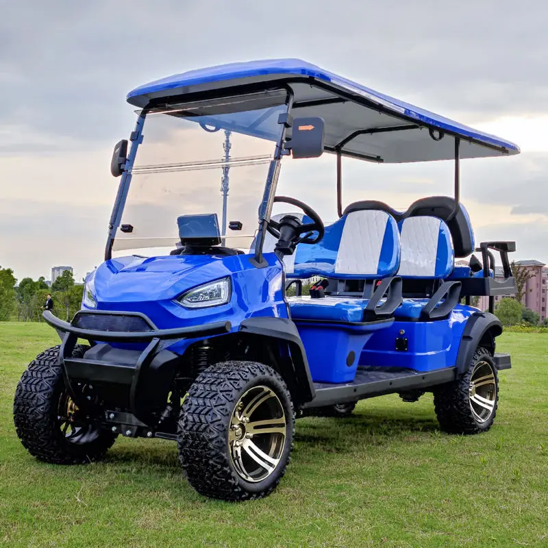Best Selling 4KW Aluminum Alloy 4 Wheels Golf Cart One Button Foldable Seat Trolley With Electromagnetic Brake System
Best Selling 4KW Aluminum Alloy 4 Wheels Golf Cart One Button Foldable Seat Trolley With Electromagnetic Brake System