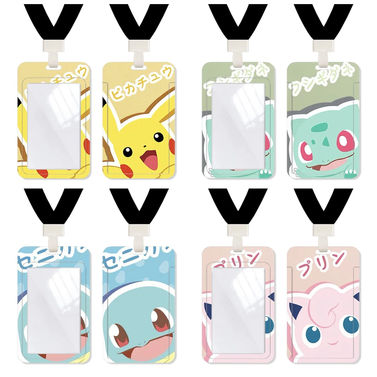 Pokemon Cartoon PVC Card Holder Student Pikachu Gengar Fire Dragon Printed Lanyard ID Protective Case Anime Peripheral Gift
Pokemon Cartoon PVC Card Holder Student Pikachu Gengar Fire Dragon Printed Lanyard ID Protective Case Anime Peripheral Gift