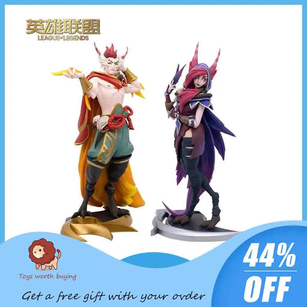 Original League of Legends Anime Figure LOL Sett Rakan Action Model Figure Xayah Character Figure Cute Girl Collection Model 
Original League of Legends Anime Figure LOL Sett Rakan Action Model Figure Xayah Character Figure Cute Girl Collection Model