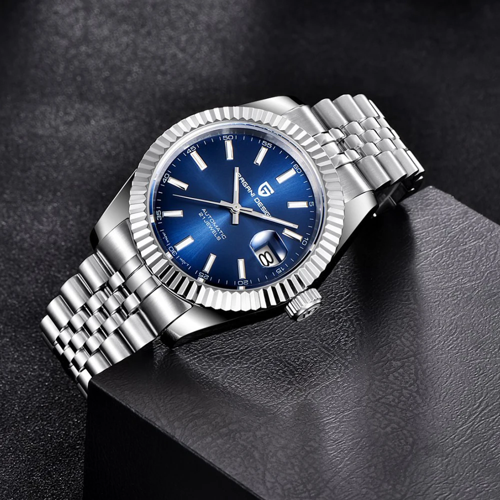 PAGANI DESIGN Man Automatic Watch Top Brand Luxury Mechanical Watch Stainless Steel 100M Waterproof Watch Men Clock Reloj Hombre PAGANI DESIGN Man Automatic Watch Top Brand Luxury Mechanical Watch Stainless Steel 100M Waterproof Watch Men Clock Reloj Hombre