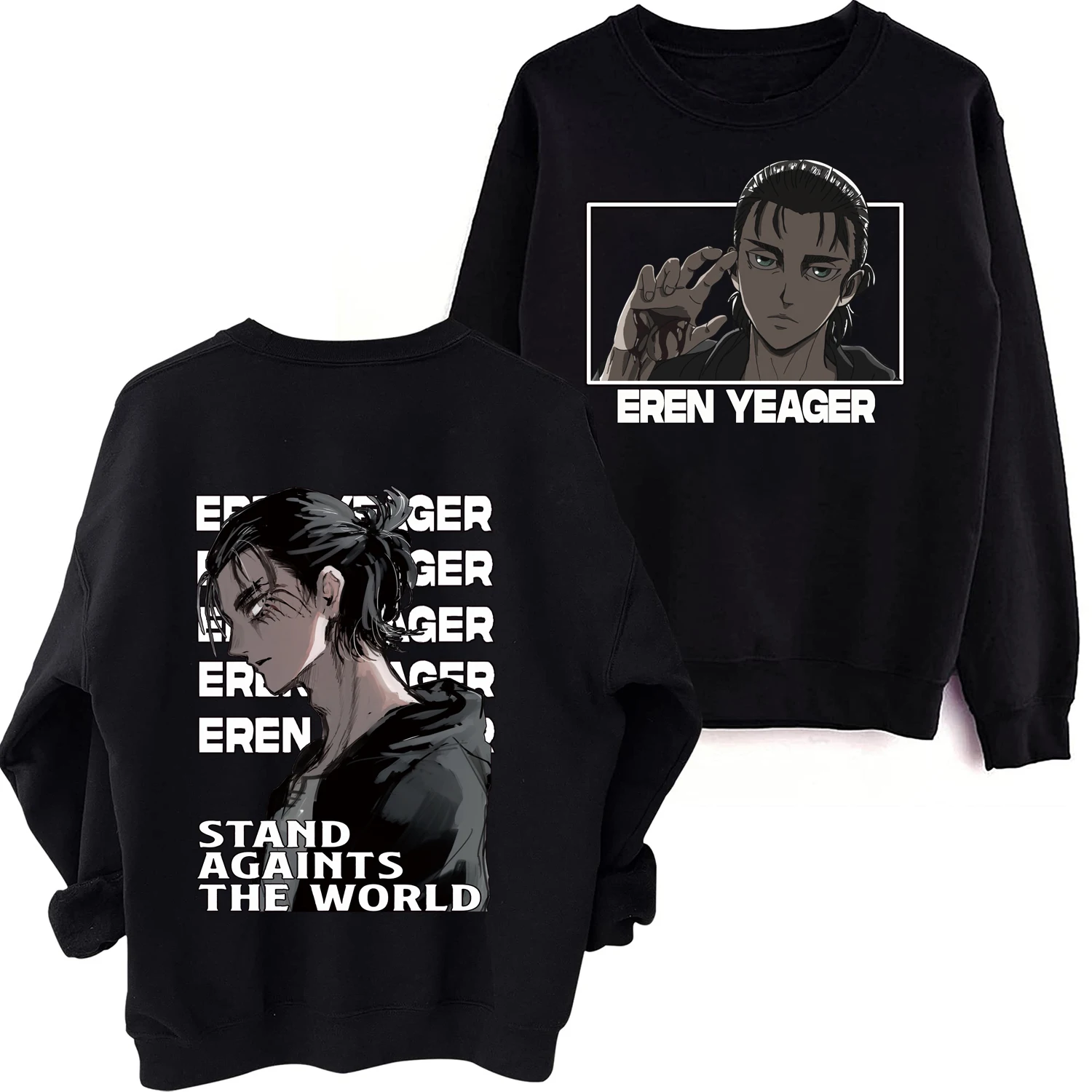 Attack On Titan The Final Season Anime Sweatshirt Eren Yeager Hoodie Man Woman Harajuku Long Sleeve Oversized Fans Gift
Attack On Titan The Final Season Anime Sweatshirt Eren Yeager Hoodie Man Woman Harajuku Long Sleeve Oversized Fans Gift