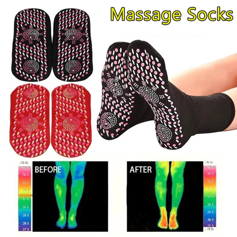 

Зимние теплые массажные носки турмалиновые Самонагревающиеся магнитные носки Самонагревающиеся турмалиновые магнитные терапевтические удобные