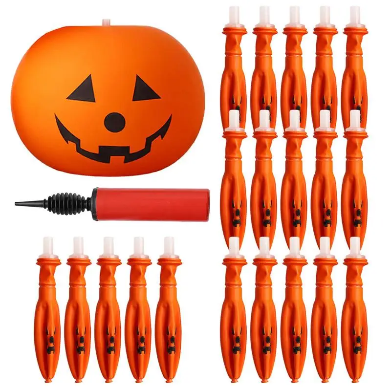 

Light Up Pumpkin Balloon Halloween Punch LED Light Up Glow Pumpkin Balloons Jack O Lantern Lights For Halloween Party Decoration