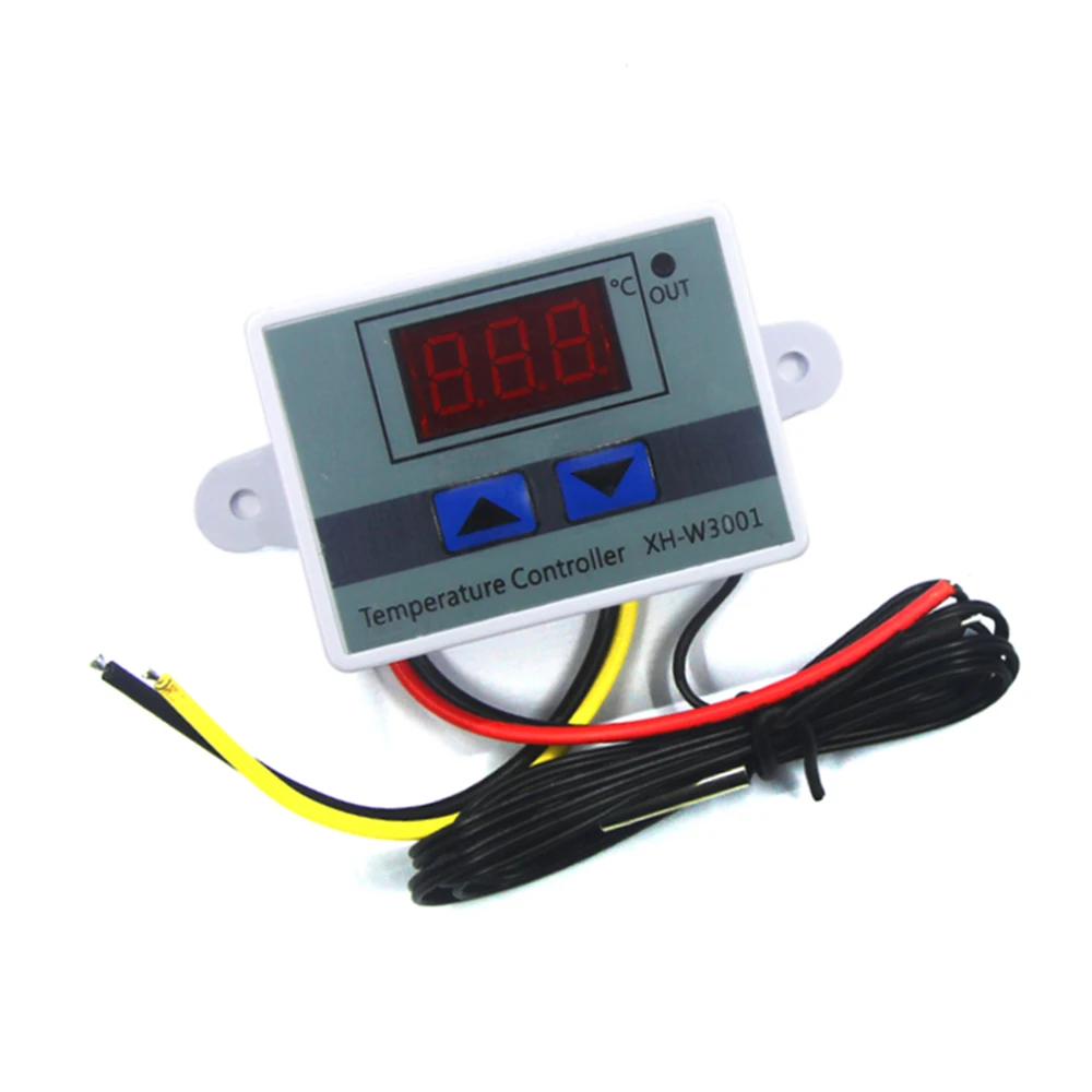 XH-W3001 XH-W3002 Digital LED Control Temperature Microcomputer Thermostat Switch Thermometer New Thermoregulator 12V 24V 220V
XH-W3001 XH-W3002 Digital LED Control Temperature Microcomputer Thermostat Switch Thermometer New Thermoregulator 12V 24V 220V
