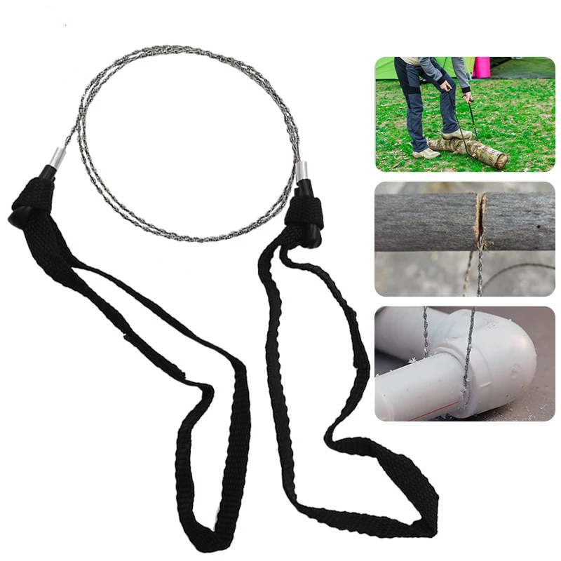 

Wire Saw Chain Saw Rope Saw Steel Wire Saw Blade Saw Tree Camping Camping Outdoor Equipment Field Survival Supplies