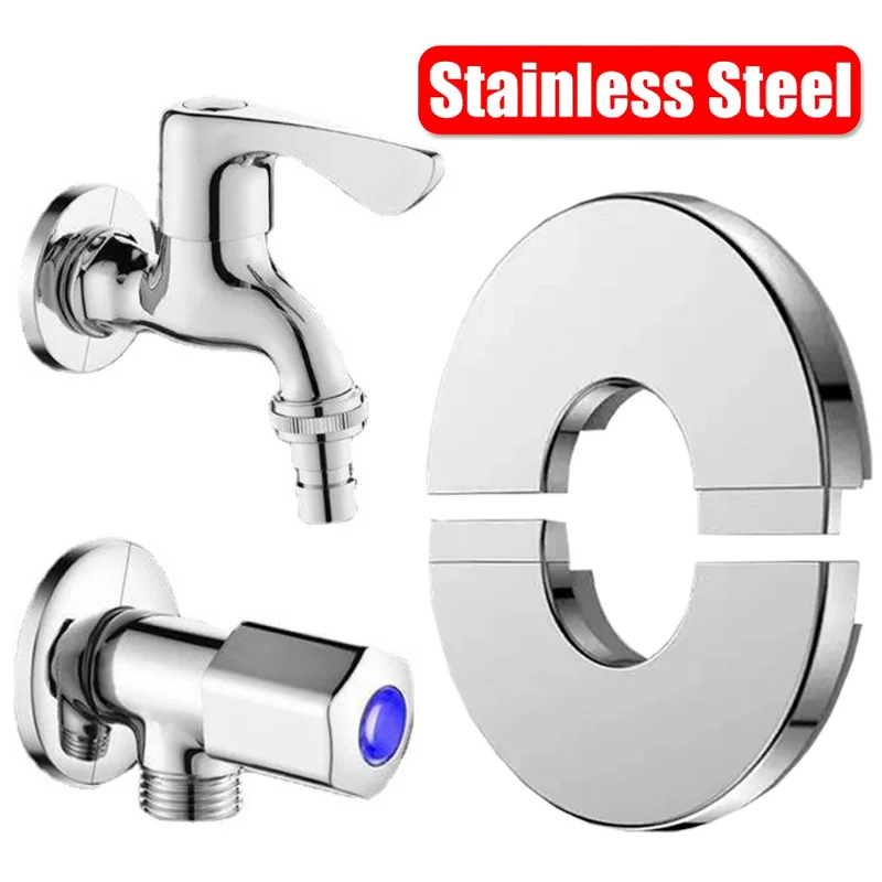 Faucet Decorative Cover Stainless Steel Round Hole Cap for Shower Self-Adhesive Air Conditioning Hole Covers Tap Accessories
Faucet Decorative Cover Stainless Steel Round Hole Cap for Shower Self-Adhesive Air Conditioning Hole Covers Tap Accessories