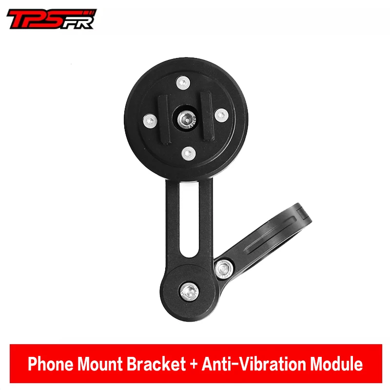 Moto Bicycle Phone Mount with Anti-Vibration Module Clip-on Aluminum Smartphon Holder for MTB Mountain bike Motorcycle Cellphone
Moto Bicycle Phone Mount with Anti-Vibration Module Clip-on Aluminum Smartphon Holder for MTB Mountain bike Motorcycle Cellphone