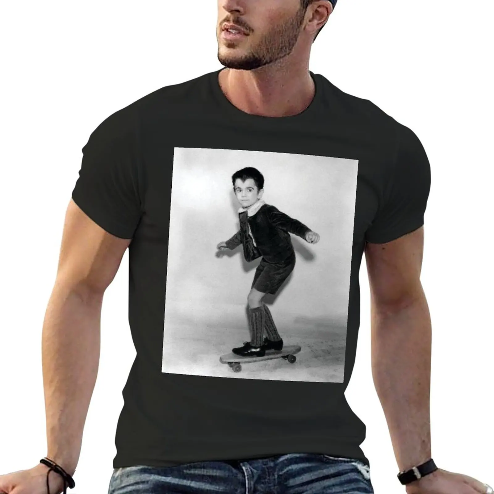 

New Eddie Munster Skateboard T-Shirt vintage clothes blank t shirts shirts graphic tees t shirt man men t shirts