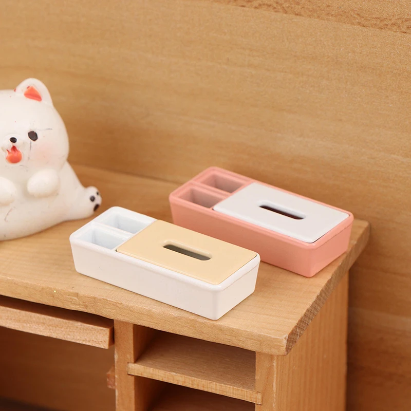 1:12 Dollhouse Miniature Tissue Box Model Small Items Storage Box Home Decor Toy Doll House Life Scene Accessories
1:12 Dollhouse Miniature Tissue Box Model Small Items Storage Box Home Decor Toy Doll House Life Scene Accessories