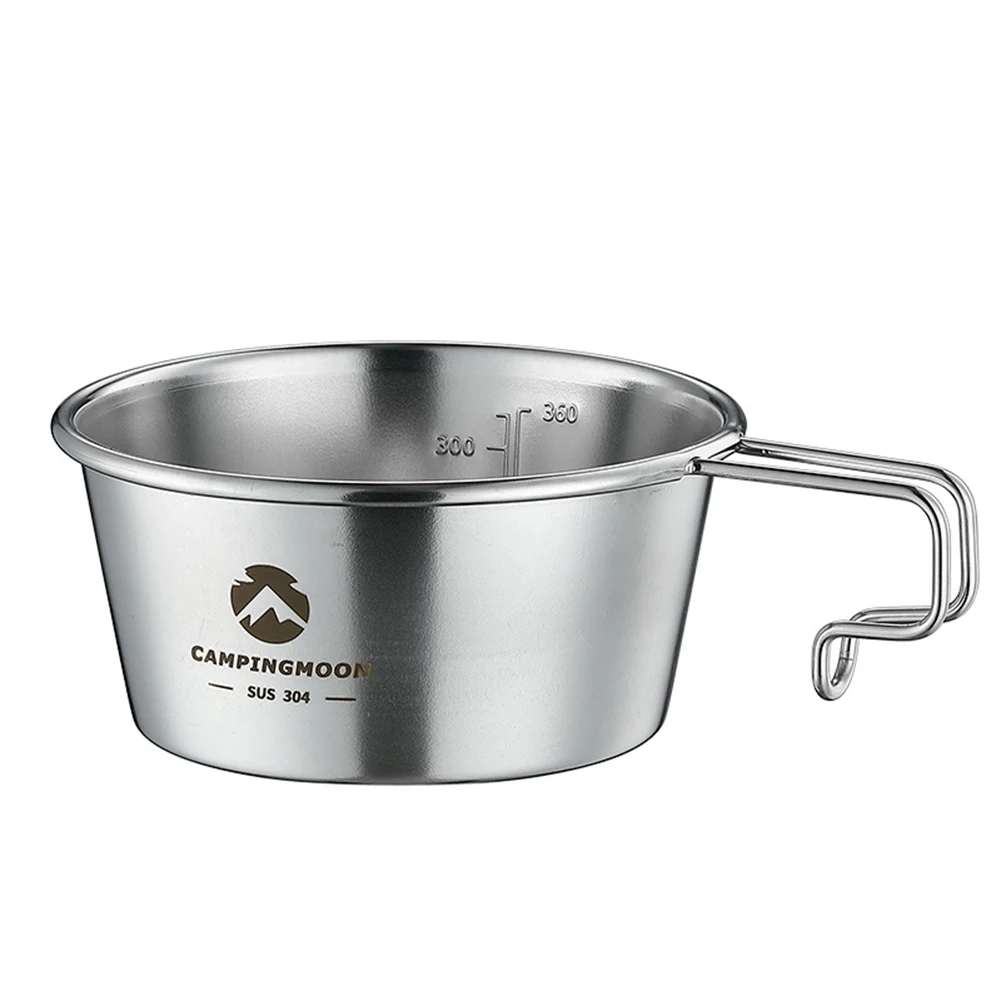Portable and Sturdy 450ml Stainless Steel Deep Type Camping Sierra Cup Mug Bowl Suitable for Camping and Picnic
Portable and Sturdy 450ml Stainless Steel Deep Type Camping Sierra Cup Mug Bowl Suitable for Camping and Picnic