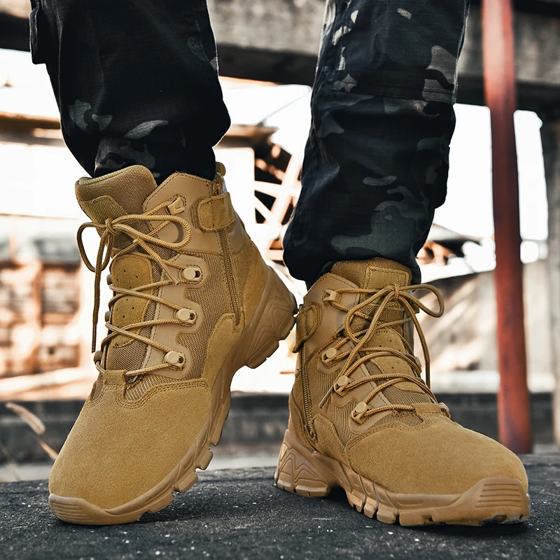 Military Boots Men Large Size Combat Tactical Boots Work Shoes Outdoor Camping Desert Boots Army Hiking Climbing Shoes
Military Boots Men Large Size Combat Tactical Boots Work Shoes Outdoor Camping Desert Boots Army Hiking Climbing Shoes