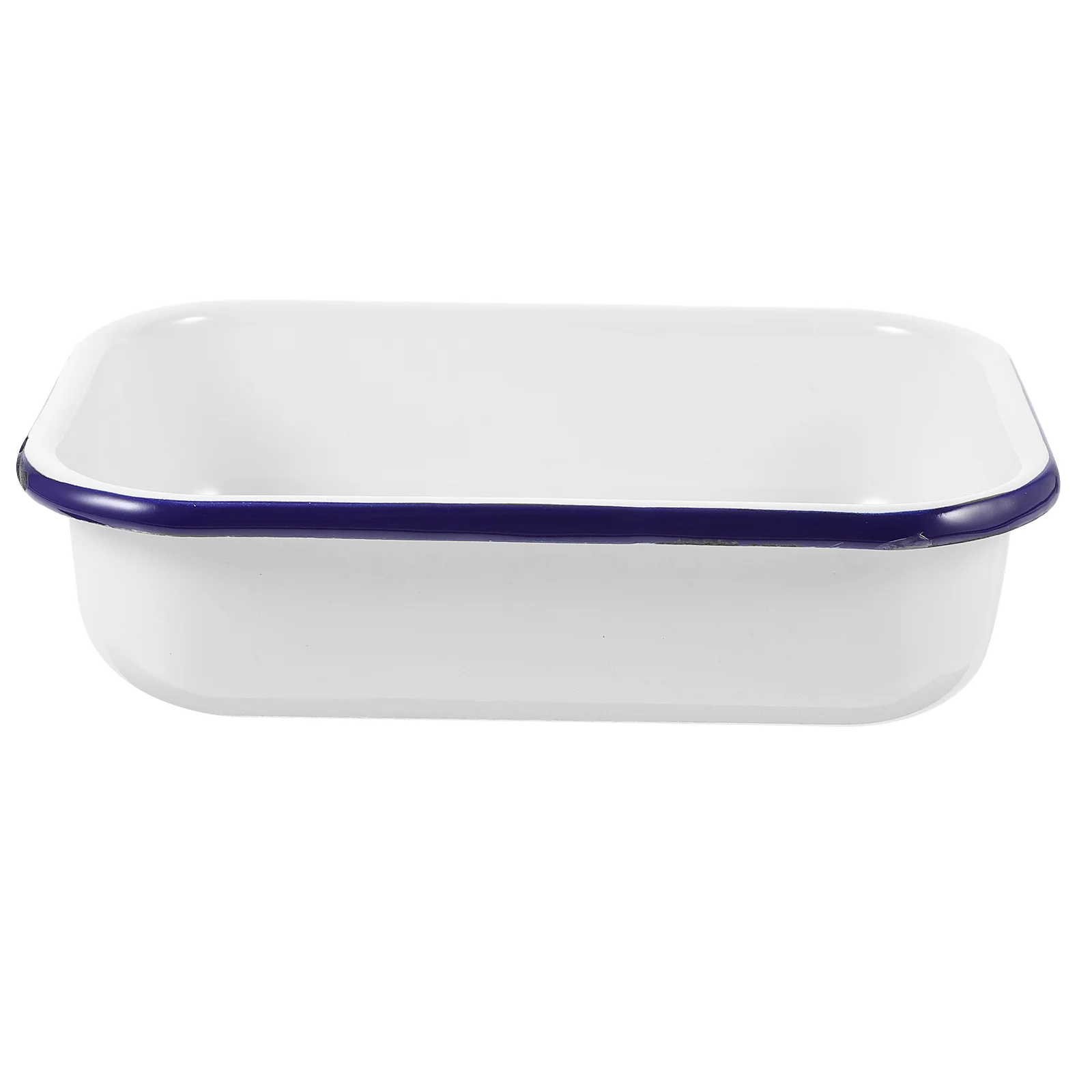 Enamel Baking Pan Enamelware Roasting Pan Oblong Cake Pan Enameled Steel Baking Dish Lasagna Pan Rectangular Serving Tray
Enamel Baking Pan Enamelware Roasting Pan Oblong Cake Pan Enameled Steel Baking Dish Lasagna Pan Rectangular Serving Tray