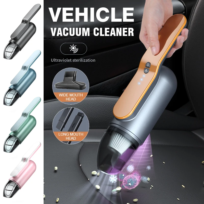 1pc Car Vacuum Cleaner Durable 80W Handheld Wireless Cleaners Portable Charging Strong Suction Auto Home Cleaning Tools
1pc Car Vacuum Cleaner Durable 80W Handheld Wireless Cleaners Portable Charging Strong Suction Auto Home Cleaning Tools