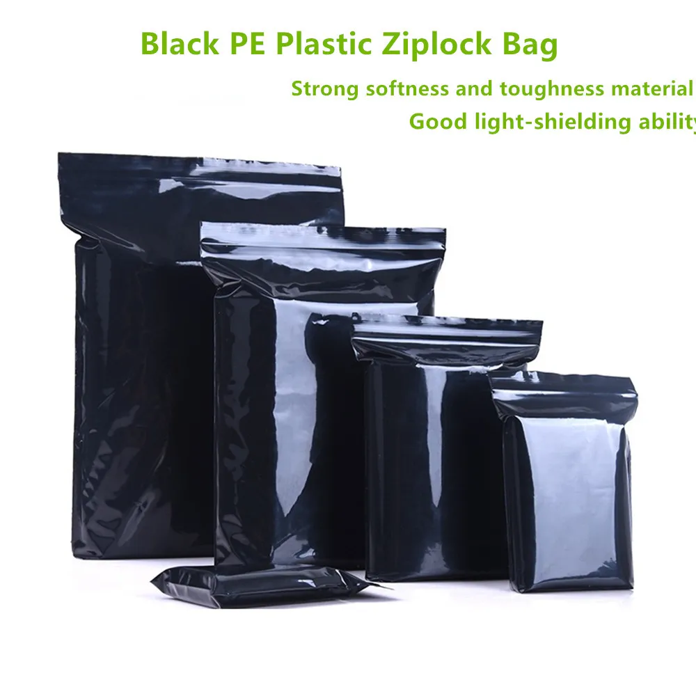 100pcs Black Ziplock Packing Bags - Thickened PE Self Sealing Pouch, Opaque Zipper Resealable Plastic Bag Goods Grocery Package
100pcs Black Ziplock Packing Bags - Thickened PE Self Sealing Pouch, Opaque Zipper Resealable Plastic Bag Goods Grocery Package